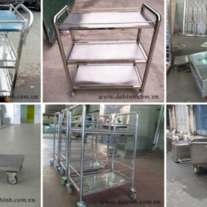 Sản xuất gia công xe đẩy inox