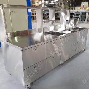 gia công tủ bếp thiết bị bếp công nghiệp tại hà nội