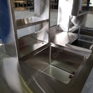 gia công tủ bếp bàn bếp inox