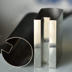 Gia công chấn gấp soi rãnh V CNC inox cho lan can, cửa cổng theo yêu cầu