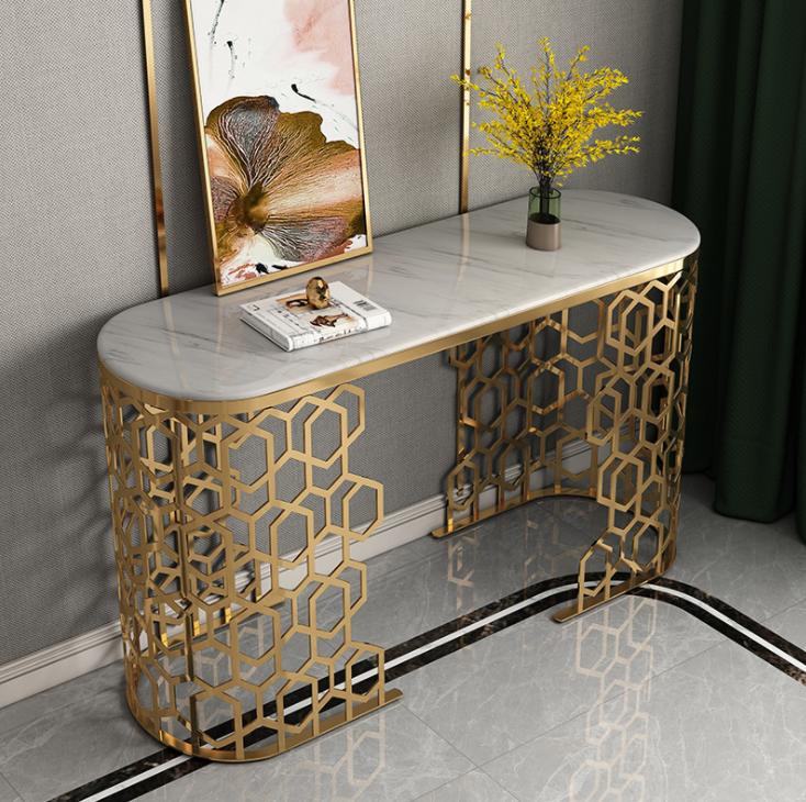 Bàn Console Inox Mạ PVD tại Hà Nội