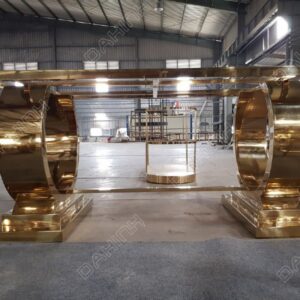 Gia công bàn ăn inox mạ pvd tại đa hình