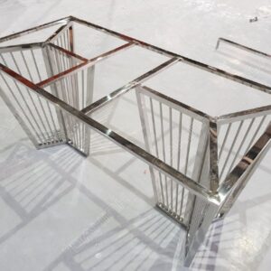 Gia công mạ bàn ăn khung inox mạ vàng