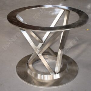 Khung bàn trà inox Mạ PVD gia công tại Đa Hình