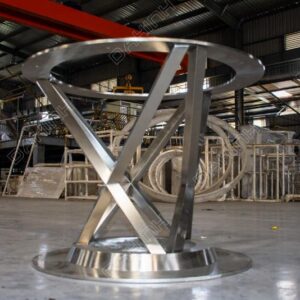 Khung bàn trà inox Mạ PVD gia công tại Đa Hình