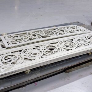 Cắt laser CNC hoa văn vách trang trí inox tấm theo yêu cầu