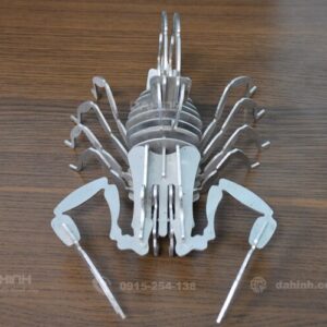 Cắt cnc mô hình bọ cạp