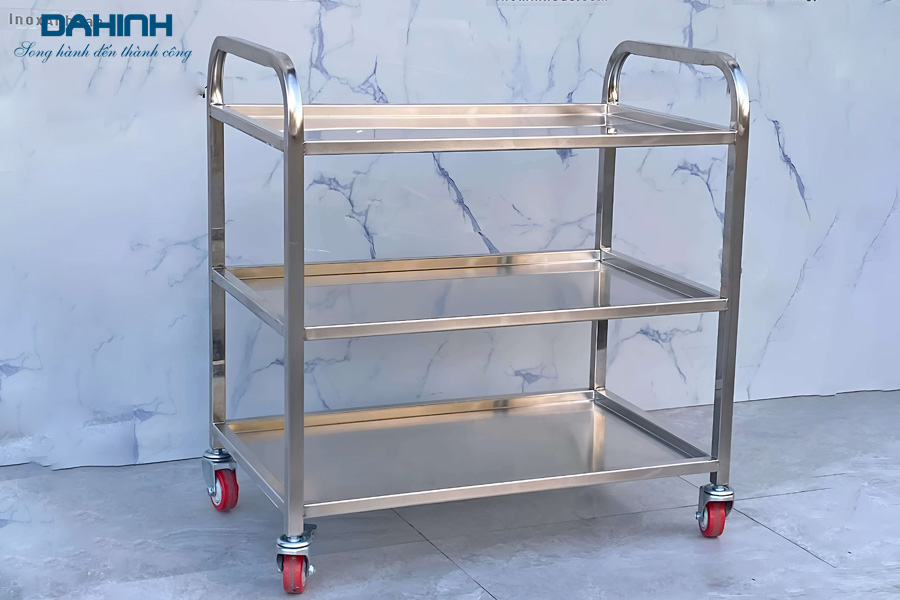 xe đẩy inox
