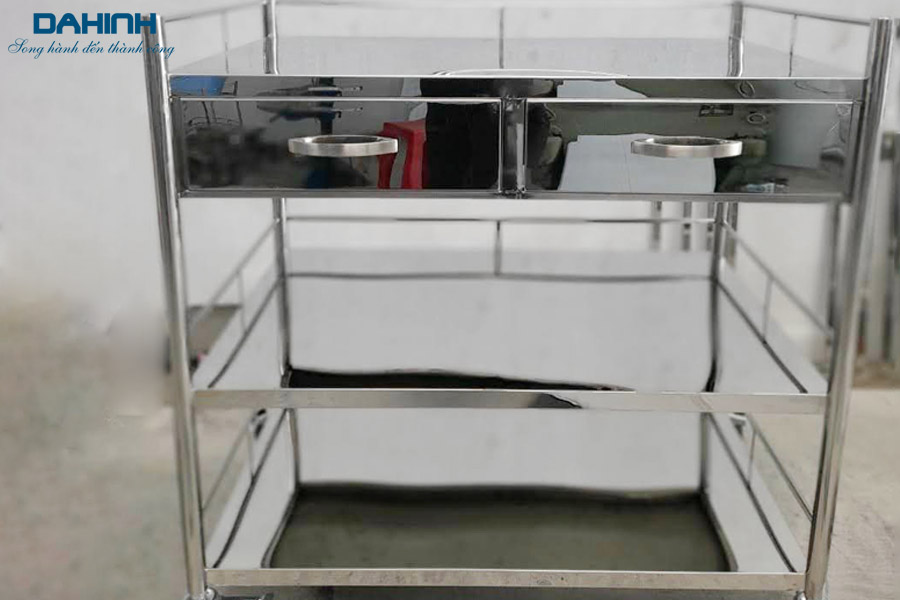 xe đẩy inox